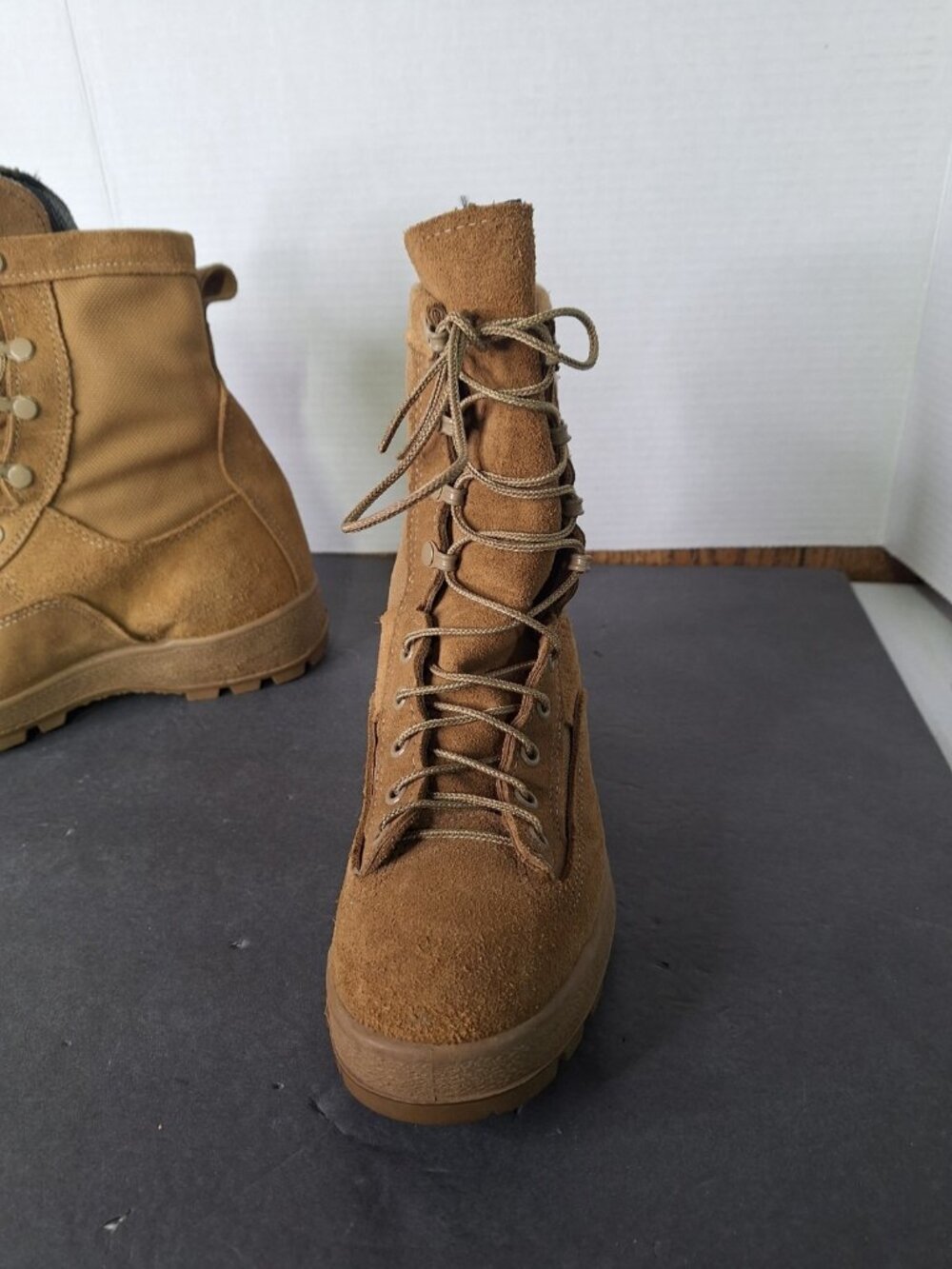 McRae Army Hot Weather Combat Boots, Coyote Brown Men's Sz 5.5 W, - Picture 5 of 13
